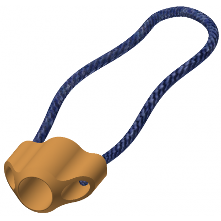 20132 Бегунок металлический двуухий 7 20132 Бегунок металлический двуухий 7